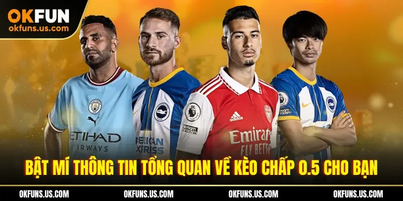 Bật mí thông tin tổng quan về kèo chấp 0.5 cho bạn