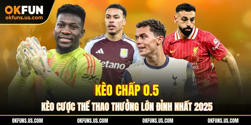 Kèo Chấp 0.5 - Kèo Cược Thể Thao Thưởng Lớn Đỉnh Nhất 2025